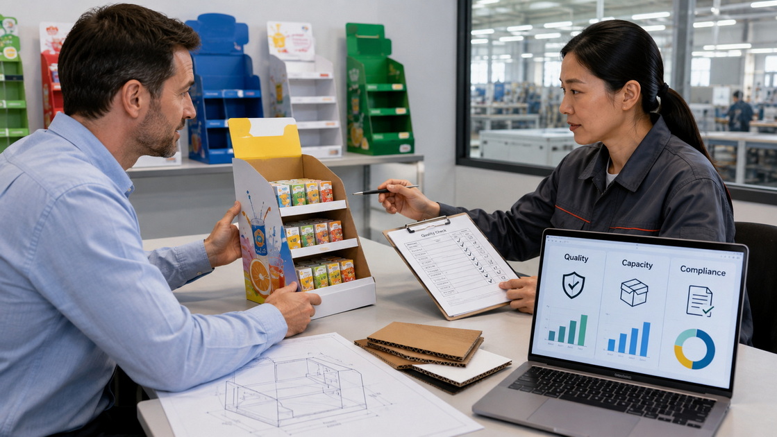Cardboard Display Supplier Evaluation