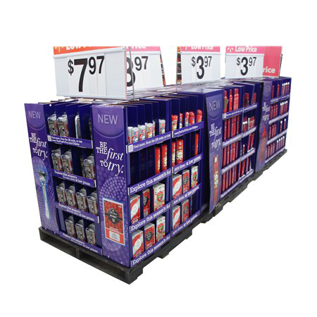 High Quality Cosmetic Items Full Pallet Display