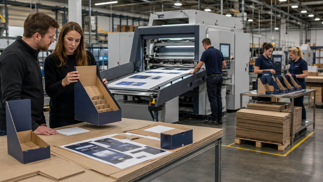 Counter Display Manufacturing Process