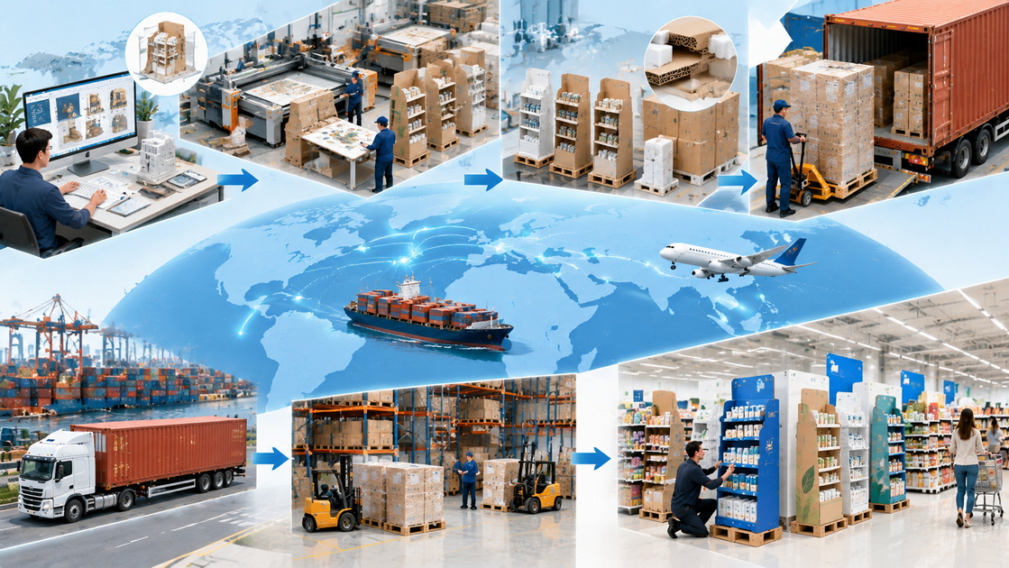 Retail Display Export Journey