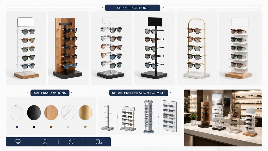Display Stand Supplier Comparison Chart