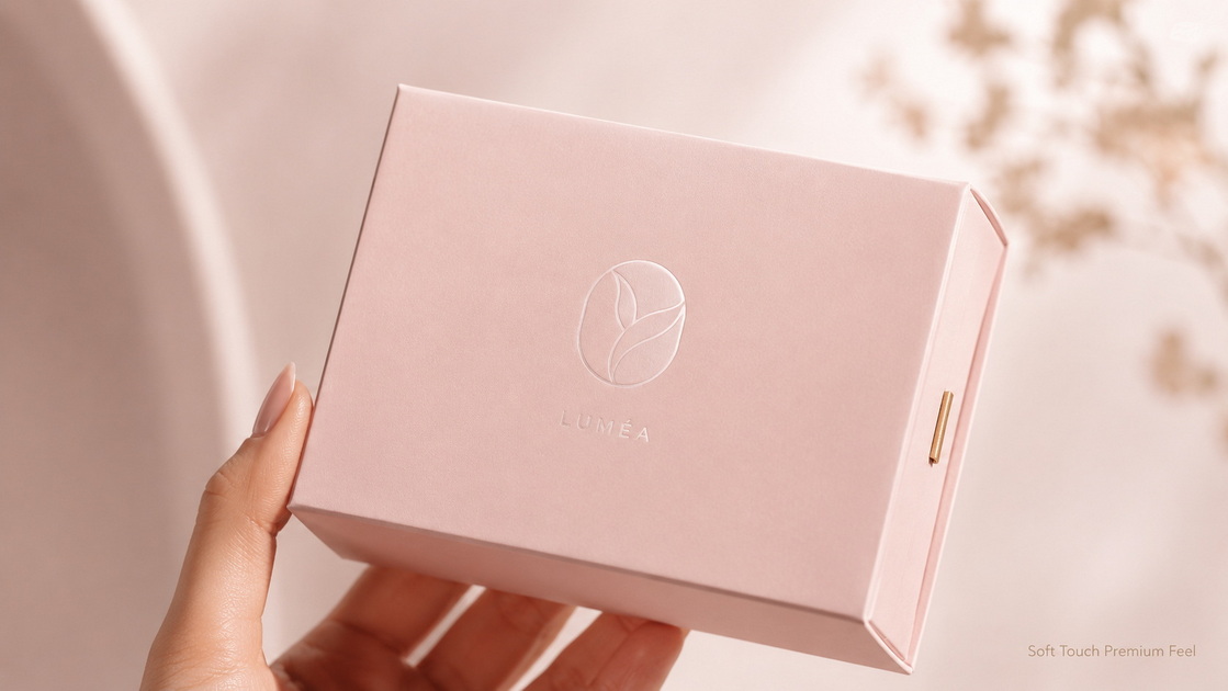 Soft Touch Coating Premium Cosmetic Box