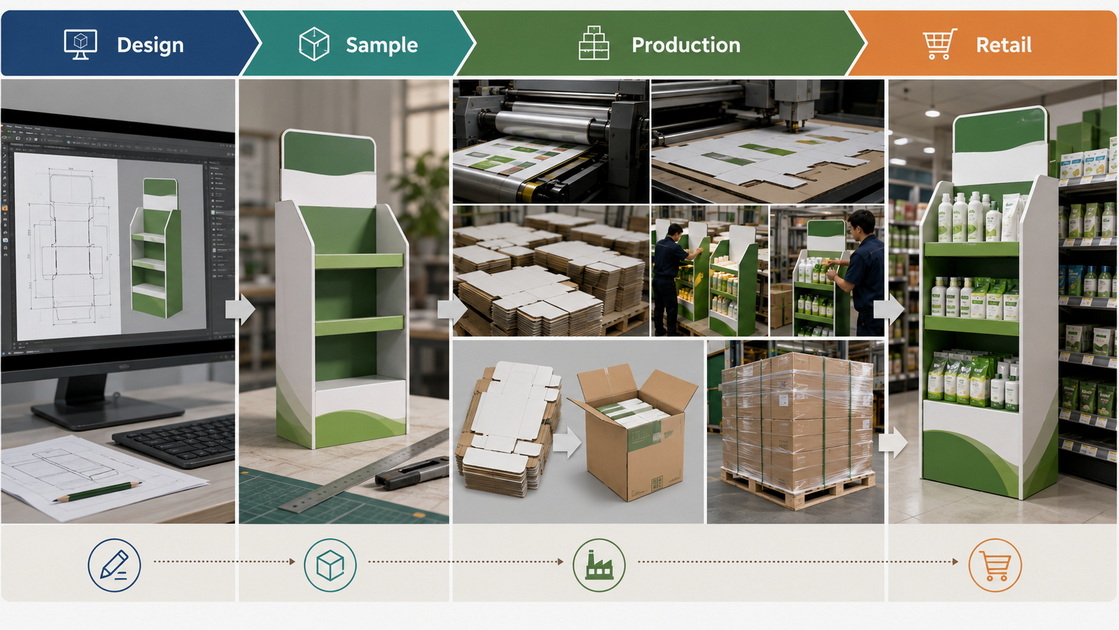 Retail Ready Cardboard Display Supply Chain