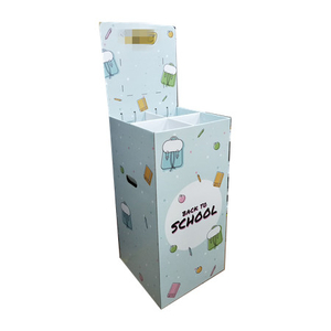 Cheap Stationary Dumpbin Display