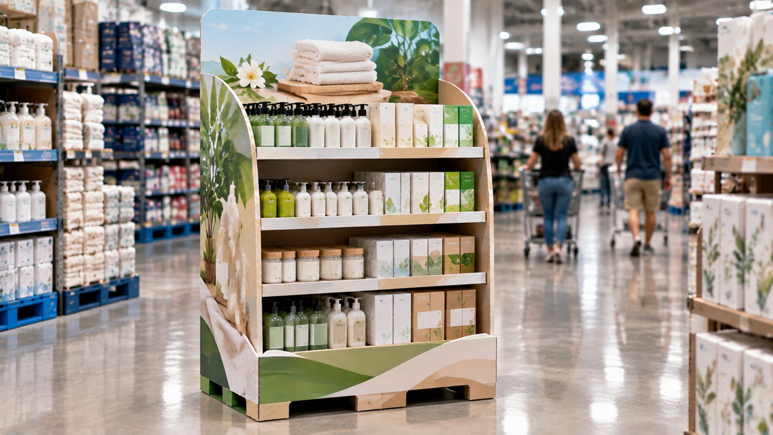 Custom Cardboard Display Stand