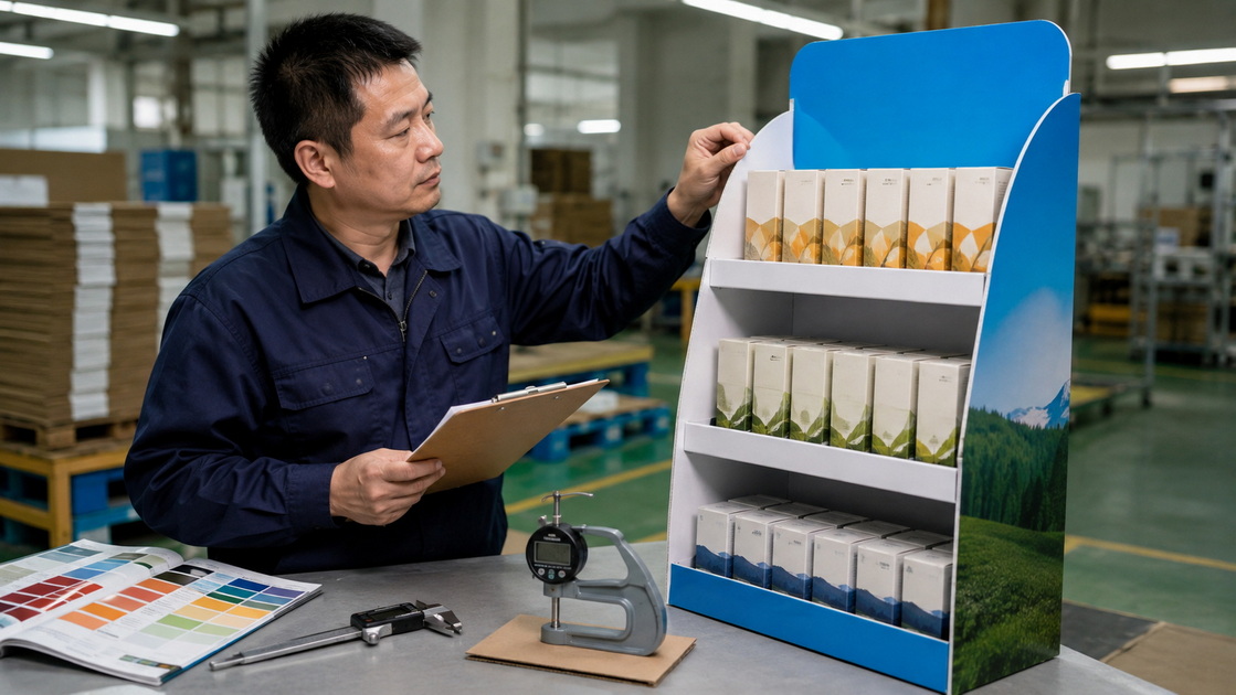Cardboard Display Quality Inspection