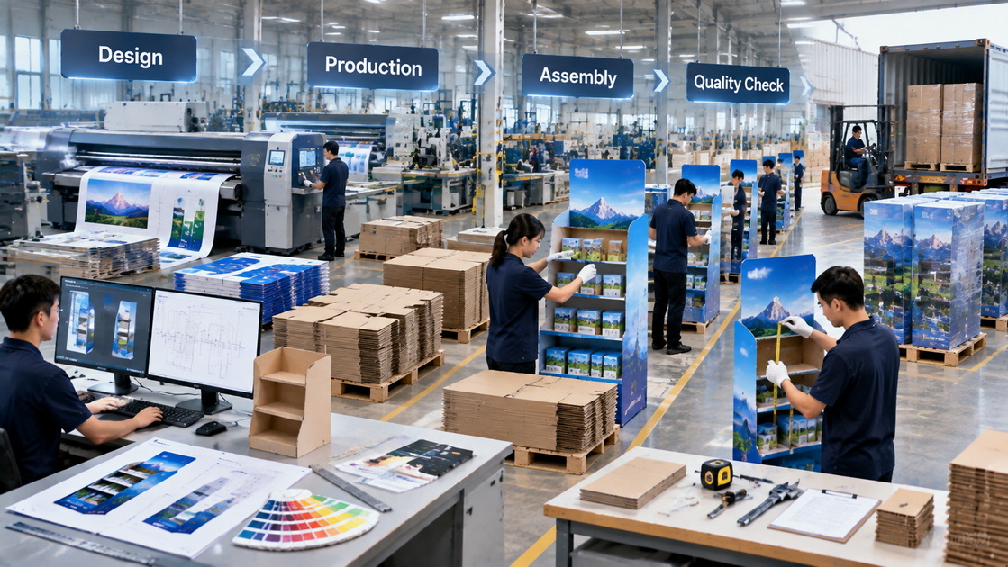 Custom Pallet Display Manufacturing