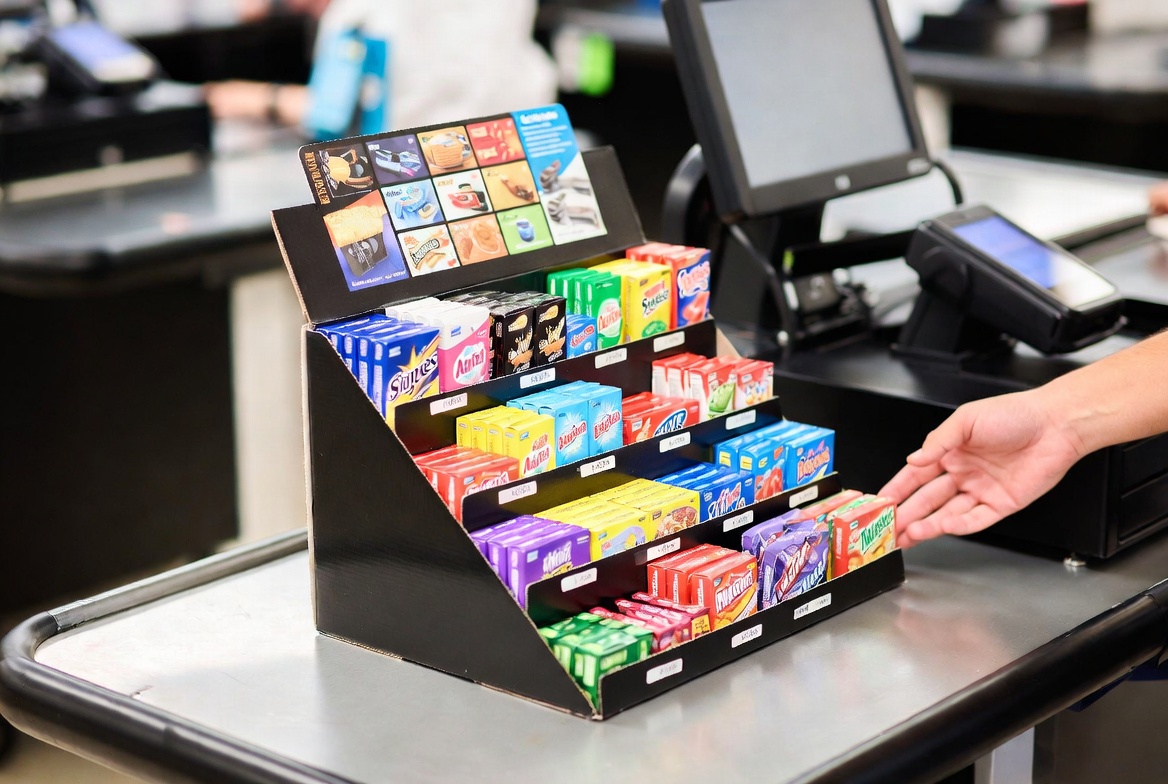 Countertop POP Display At Checkout