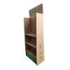 Environmental Corrugated Cardboard Floor Display Stand