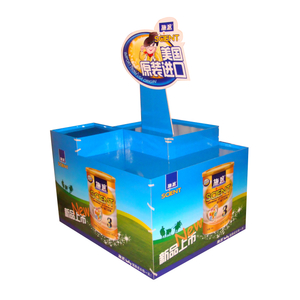 Promotiona Carboard Food Pallet Display in Supermarket