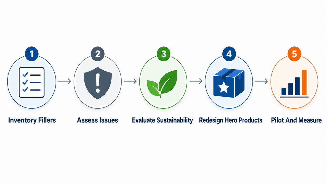 Packaging Void Fill Audit Steps