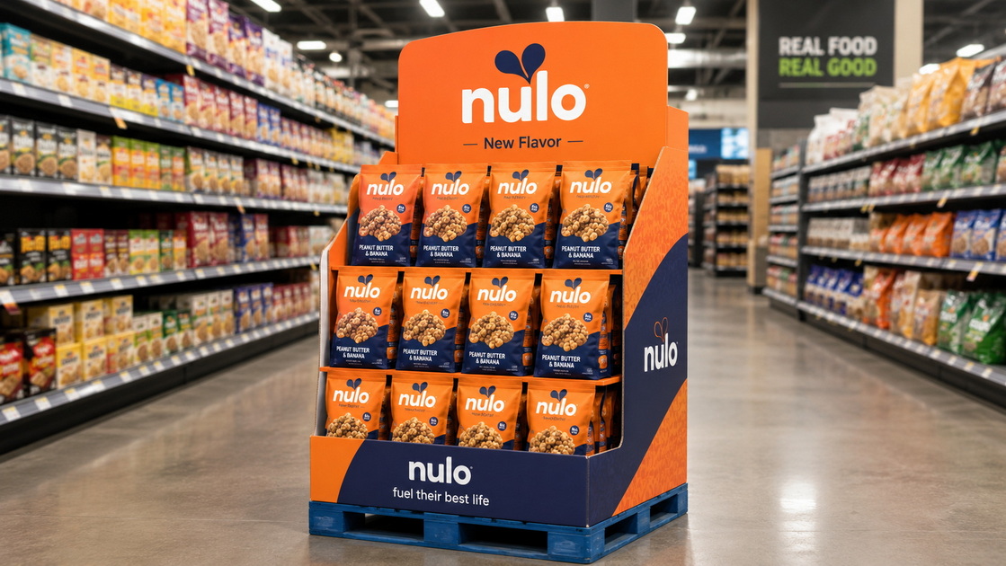 High Impact Branded Pallet Display In Store