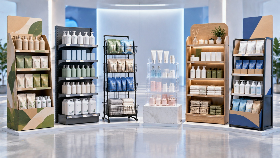 Retail Shelving Display Materials