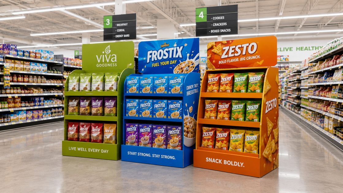 Stock Retail Display Or Custom Cardboard Display Stand? An Expert Guide Before You Buy