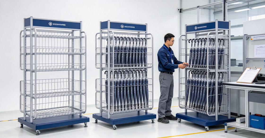 Umbrella Display Stand Partial Stock Stability Review