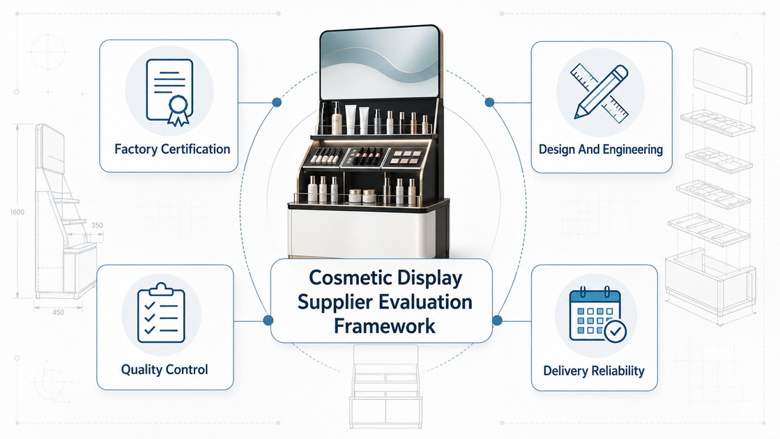 Cosmetic Display Supplier Evaluation Framework