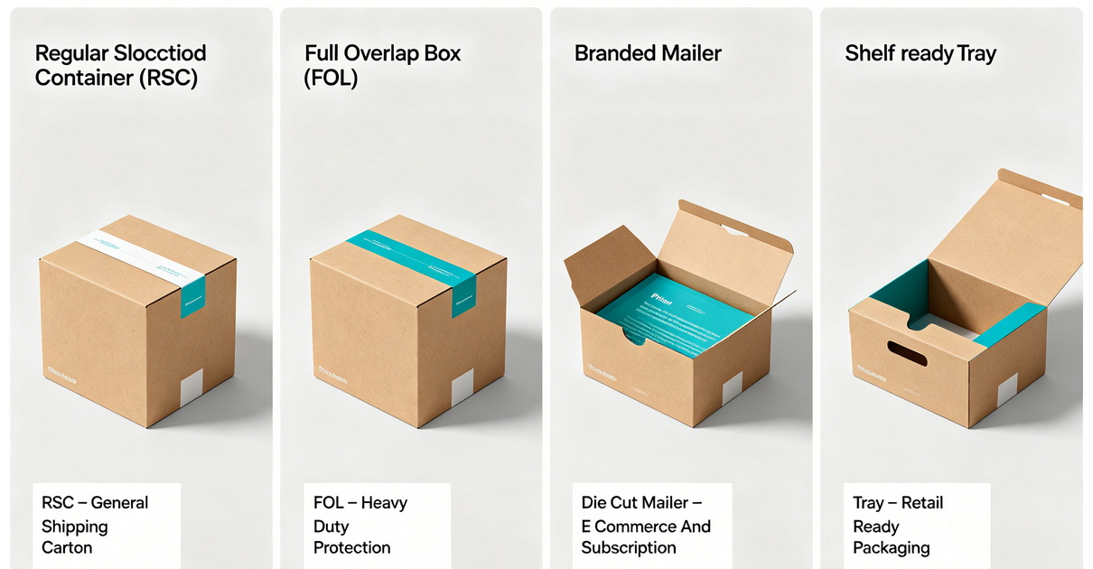 Corrugated Box Styles For Different Applications