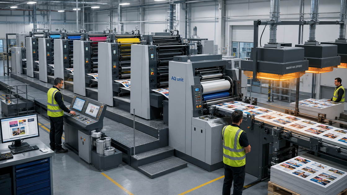 Aqueous Coating Inline On Printing Press