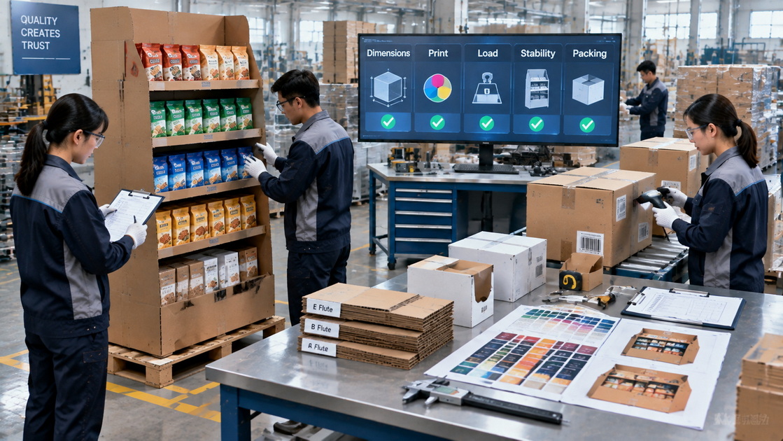 Corrugated Display Quality Inspection