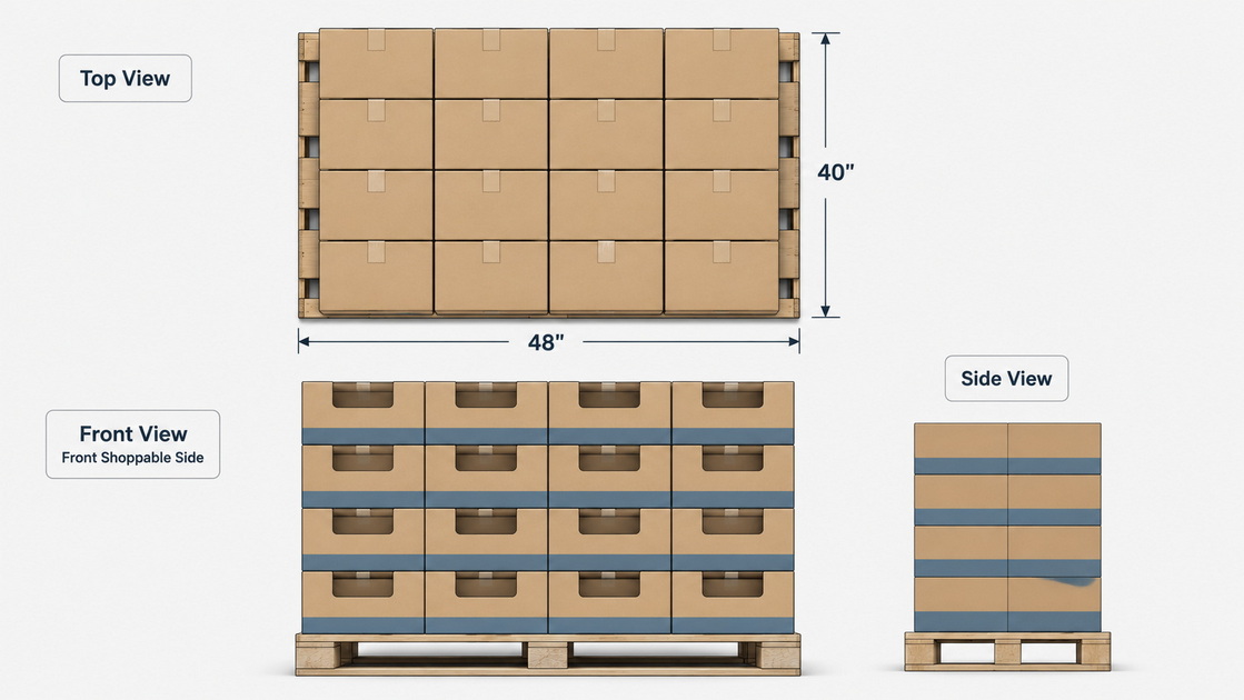 Costco Pallet Display Layout Costco Pallet Display Layout