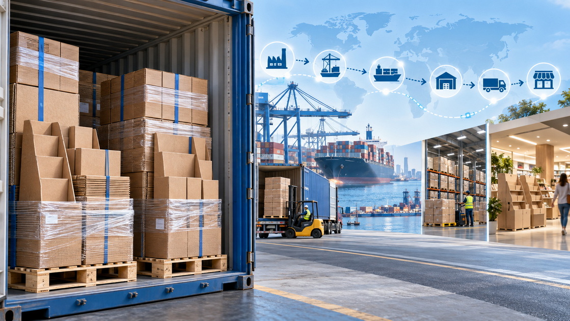 Retail Display Export Shipping Planning