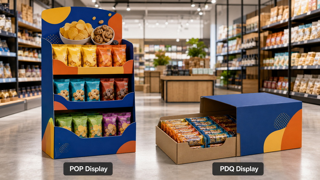 POP Vs PDQ Displays: What Is The Difference And Which Is Right for Retail?