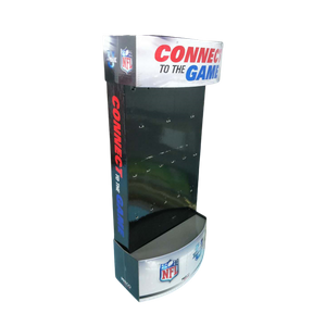 Cardboard Retail Hook Floor Display