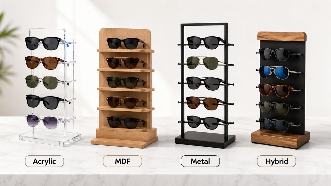 Sunglasses Display Stand Comparison