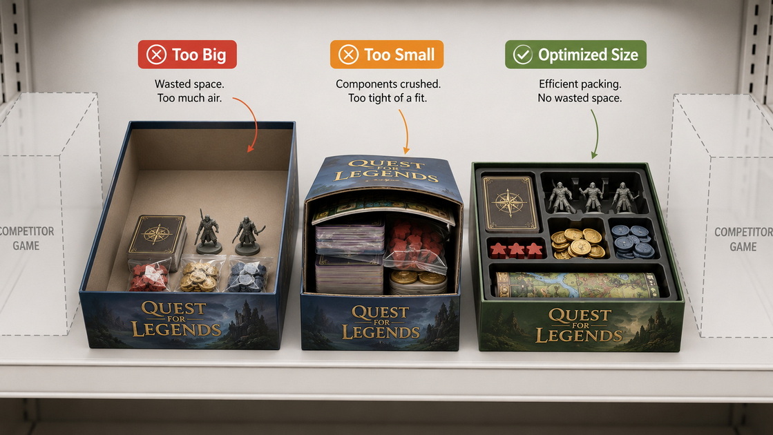 Optimized Game Box Dimensions