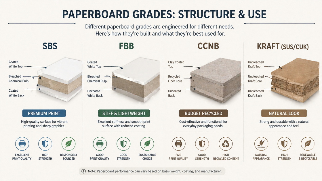 The Paperboard Grades Behind High-Impact Cardboard Displays (From A POP Display Manufacturer's Perspective)